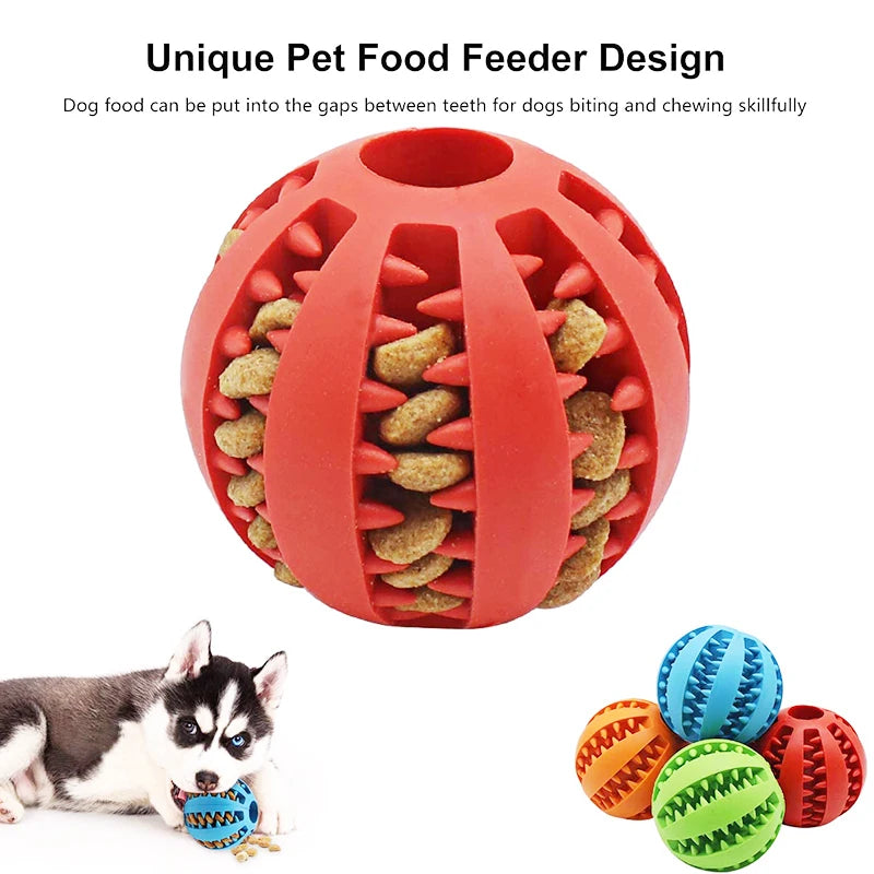 Dog Interactive Tooth Cleaning Ball Toy